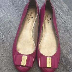 Kate Spade Hot Pink Ballet Flat♠️
